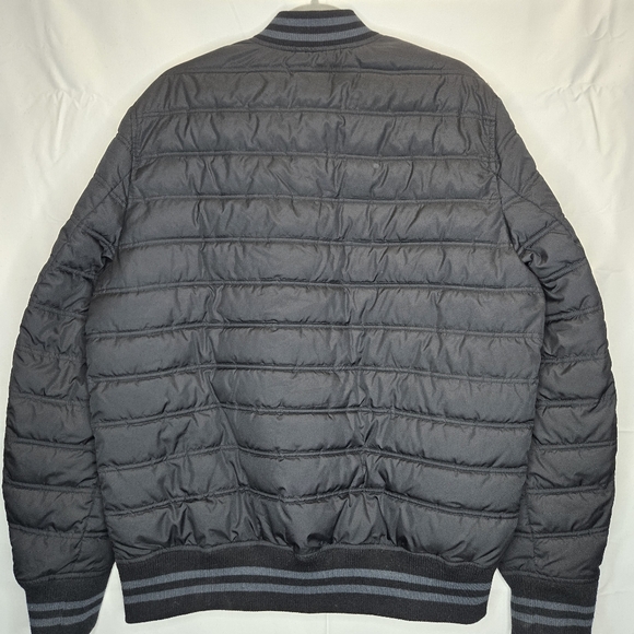 Michael Kors Travel Engineered Black Puffer Coat Jacket Mens size Large - Picture 9 of 15